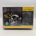 New Ambassador Eurodesign Bath Faucet Gold Standard 18K Trim 60530 Sealed. Fixed Price $80.00.