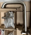 Hansgrohe Axor 36108821 Widespread Bathroom Faucet - Brushed Nickel. Fixed Price $499.00.