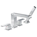 Delta Ara Roman Tub W/ Hand Shower Trim Chrome-certified Refurbished. Fixed Price $247.77.