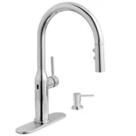 Glacier Bay Upson Single-handle Touchless Pull-down Kitchen Faucet With Turbosp. Fixed Price $159.99.