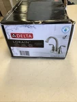 Delta Lorain Bathroom Sink Faucet. Brushed Nickel. 25716LF-SS-ECO U5. Fixed Price $44.99.