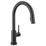 Delta Trinsic 9159TL-BL-DST Touchless Kitchen Faucet Matte Black. Fixed Price $799.00.