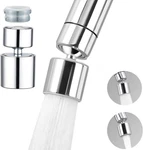 360 Swivel Kitchen Faucet Aerator 2-FLOW Sprayer Head 55/64 Female Thread. Fixed Price $16.99.