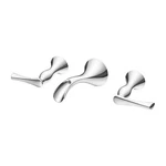 Pfister LG49-RH2C Rhen Wall Mounted Waterfall Bathroom Faucet Polished Chrome. Fixed Price $78.00.