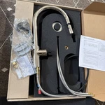 Waterworks Bond Solo One Hole Gooseneck Integrated Kitchen Faucet Straightlever. Fixed Price $1999.00.