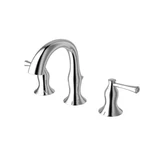 Jacuzzi Alistair Polished Chrome 2-HANDLE Widespread Watersense Bathroom Faucet. Fixed Price $49.99.