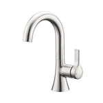 Luxier Reesley BSH11-SG Hole Single-handle Bathroom Faucet With Drain. Fixed Price $94.36.