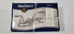 Aquasource Bathroom Faucet Brushed Nickel Finish #0007148. Fixed Price $15.98.