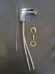 Dornbracht Bathroom Faucet Polished Chrome Single Hole Less Drain. Fixed Price $99.00.