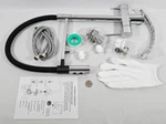 Kitchen Faucet Pull Down Sprayer High Arc Deck Mount Reverse Osmosis Water Filte. Fixed Price $40.00.