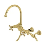 Kingston Brass KS129.AXBS Restoration 1.8 Gpm Widespread Bridge -. Fixed Price $347.72.