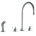 Elkay LK801GN08L2 8" Centerset With Concealed Deck Faucet W/ Gooseneck Spout. Fixed Price $291.97.