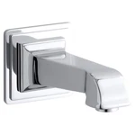 Kohler K-13139-A-CP Pinstripe Pure Wall-mount 6-7/8" Bath Spout, Polished Chrome. Fixed Price $325.00.