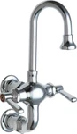 Chicago Faucets 225-261ABCP Wall Mounted Water Mixing Sink. Fixed Price $375.00.