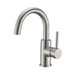 Bar Sink Faucet Single Hole Brushed Nickel Stainless Steel 40118BN Crea Bathroom. Fixed Price $59.99.