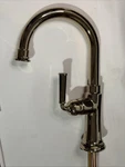 Brizo 61074LF-GL Rook 1.8 Gpm Single Hole Bar Faucet Luxe Gold *scratches*. Fixed Price $199.00.