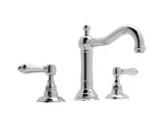 Rohl Acqui Two Handle Widespread Bath Sink Faucet, Polished Chrome. Fixed Price $916.15.