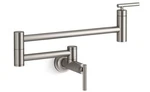 Kohler Purist K-35745-VS Wall Mounted Kitchen Pot Filler Vibrant Stainless. Fixed Price $424.99.