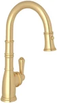 Rohl U.4743EG-2 Georgian Era Pull-down Faucet English Gold. Fixed Price $1832.00.
