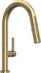 Rohl TE65D1LMAG Tenerife 1.75 Gpm Single Hole Pull Down Bar Faucet Antique Gold. Fixed Price $607.99.