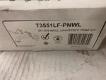 Delta T3551LF-PNWL Dryden 2-HANDLE Bathroom Faucet Trim In Polished Nickel (new). Fixed Price $256.75.