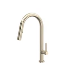 Rohl TE55D1LMSTN Tenerife Kitchen Sink Faucets, Satin Nickel. Fixed Price $650.00.