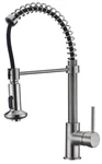 Anzzi KF-AZ194 Step 1.8 Gpm Hole Pre-rinse Kitchen Faucet Nickel. Fixed Price $120.99.