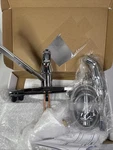 LK2478CR Three Hole Deck Mount Kitchen Faucet With Side Spray Chrome Open Box. Fixed Price $49.99.