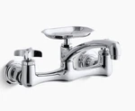 Kohler 7855-CP Clearwater 2 Cross Handles Faucet 8" Swing Spout Antique Retro. Fixed Price $522.00.