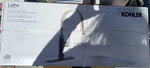 Kohler Lathe Polished Nickel And Matte Black Pull-down Kitchen Faucet. Fixed Price $165.00.