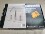 Glacier Bay Dorind 8 In. Widespread 2-HANDLE High-arc Bathroom Faucet Chrome. Fixed Price $49.98.