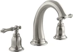Complete Kohler K-T13494-4-BN Kelston Deck-mount Bath Faucet With Valve. Fixed Price $249.00.