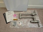 Imlezon Stainless Steel Pot Filler Faucet Wall Mount Ktchen Sink * New Open Box. Fixed Price $99.99.
