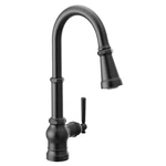 Moen S72003BL Paterson Single Handle Pull Down Kitchen Faucet Matte Black. Fixed Price $780.17.