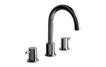 Graff G-6151-LM37B-PN M.E.25 Roman Tub Set, Polished Nickel New-. Fixed Price $530.00.