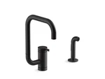 Kohler Components 1.5 Gpm Single Hole Kitchen Faucet K-28274-BL. Fixed Price $474.99.