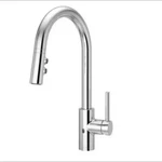 New Pfister Stellen Touchless Kitchen Faucet With Pull Down Sprayer, LG529ESAC. Fixed Price $119.98.