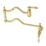 Kingston Brass KS2102AL Heritage Wall Mount Pot Filler Polished. Fixed Price $432.22.