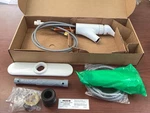 New Moen Renzo CA87316W 1-HANDLE Pull-out Sprayer Kitchen Faucet Glacier B23. Fixed Price $74.96.