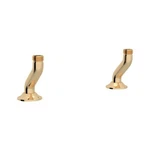 Rohl Georgian Era U.6793 Inca Brass Perrin & Rowe Deck Unions For Bridge Faucet. Fixed Price $449.95.