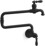 99270-BL Wall-mount Pot Filler, Faucet,. Fixed Price $1447.28.