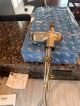 Grohe Kitchen Faucet Pull Out W/new Spray Head - For Parts. Fixed Price $148.00.