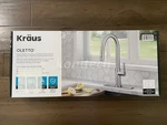 Kraus Oletto Pull Down Kitchen Faucet Spot Free Stainless Steel KPF-2820SFS. Fixed Price $149.95.