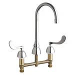 Chicago Faucets 786-E35ABCP Concealed Hot And Cold Water Sink Faucet,. Fixed Price $269.00.