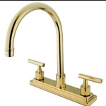 Kingston Brass KS8792CMLLS Manhattan Centerset Kitchen Faucet. Fixed Price $74.99.