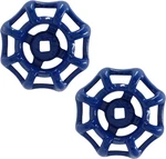 Bokwin 2PCS Metal Outside Faucet Round Wheel Handle 6X6MM Water Spigot Blue. Fixed Price $12.05.
