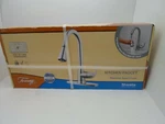 Tuscany 673-6075 Pull-down Kitchen Faucet Sharena Stainless Steel Finish. Fixed Price $59.95.