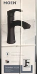 Moen Graeden 84136BL Matte Black 1HOLE 1-HANDLE Watersense Bathroom Sink Faucet. Fixed Price $79.99.