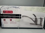 Delta Foundations B3310LF-SS Kitchen Faucet With Side Sprayer Stainless Sealed. Fixed Price $60.00.