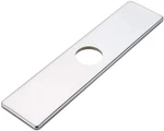 Kitchen Or Bathroom Sink Faucet Base Plate Type 10-INCH, Chrome. Fixed Price $14.76.